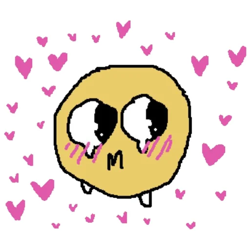 🥰 Стикер «𝚌𝚞𝚛𝚜𝚎𝚍 𝚎𝚖𝚘𝚓𝚒𝚜» для Telegram