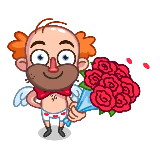 💐 Эмодзи «Cupid» для Telegram