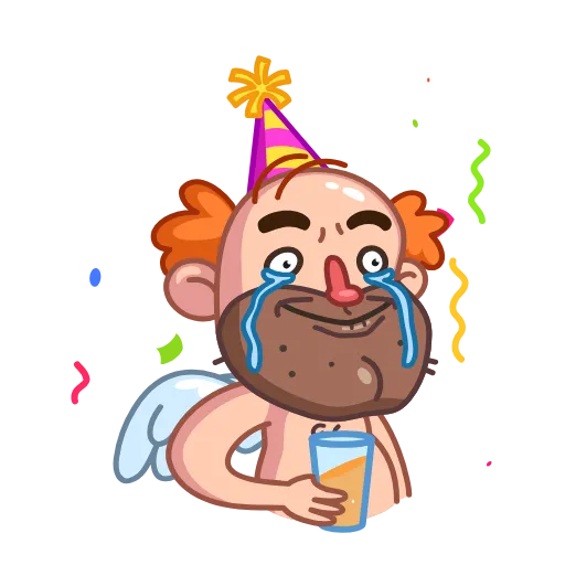 🥳 Эмодзи «Cupid» для Telegram