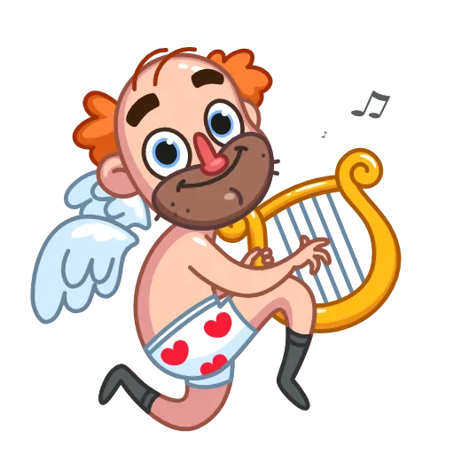 🎶 Эмодзи «Cupid» для Telegram