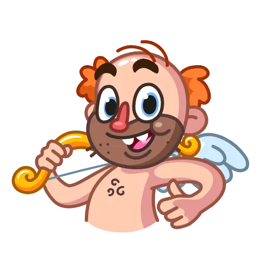 😉 Эмодзи «Cupid» для Telegram