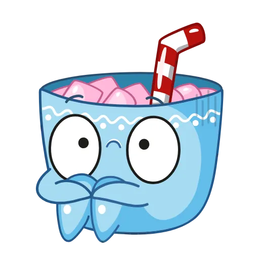 😨 Стикер «Cup» для Telegram
