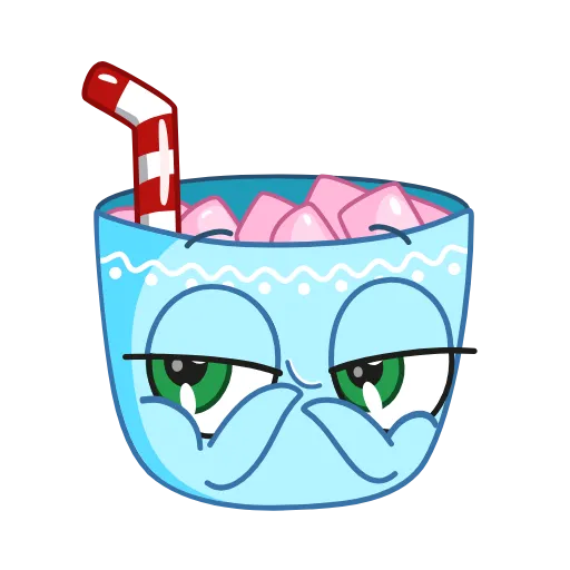 😈 Стикер «Cup» для Telegram