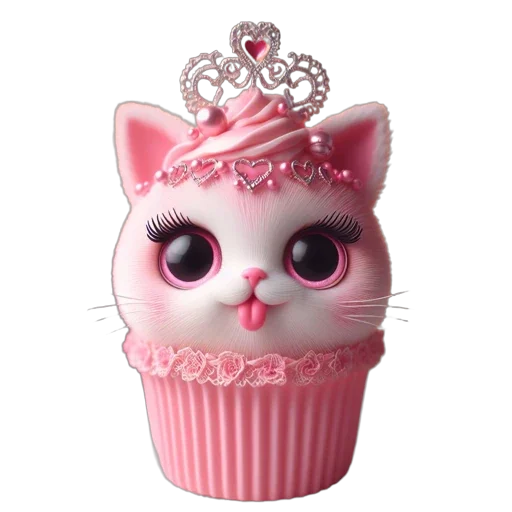 😋 Стикер «Котики кексы» для Telegram