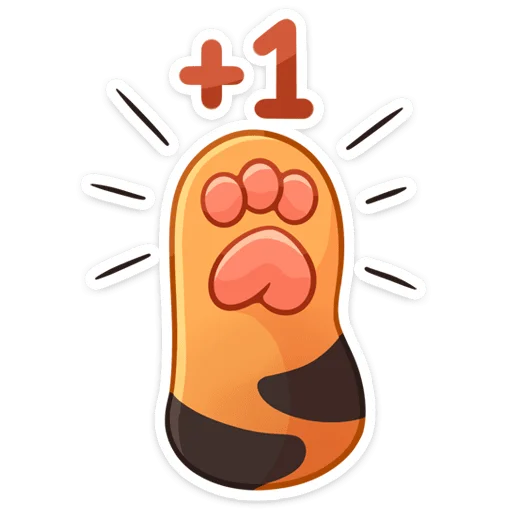 🐾 Стикер «Пирожок» для Telegram