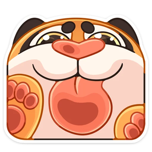😛 Стикер «Пирожок» для Telegram
