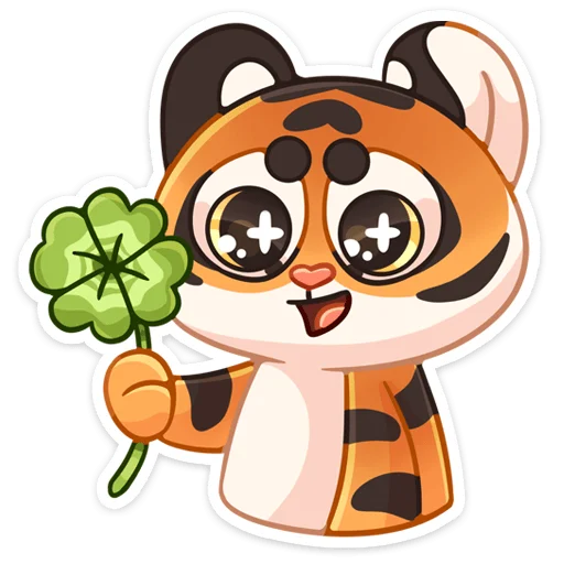 🍀 Стикер «Пирожок» для Telegram