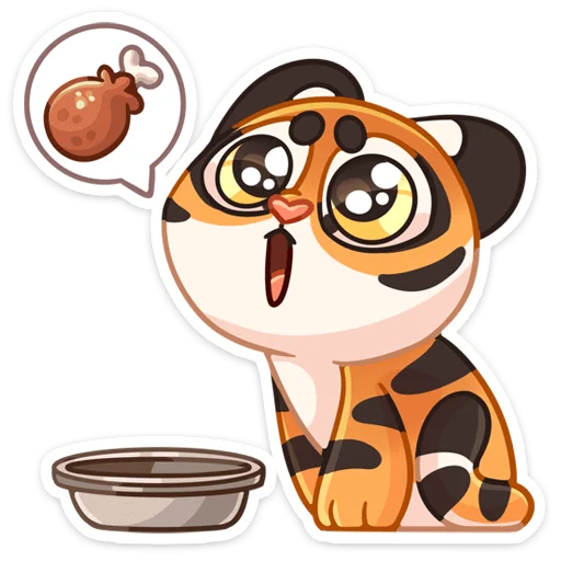 🍗 Стикер «Пирожок» для Telegram