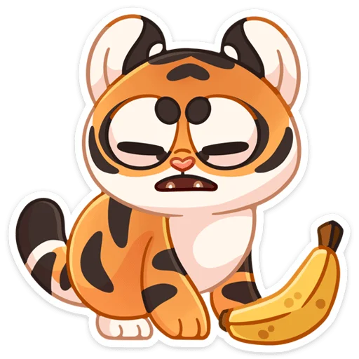 🍌 Стикер «Пирожок» для Telegram