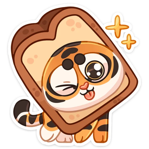 😉 Стикер «Пирожок» для Telegram