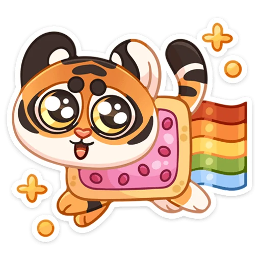 😍 Стикер «Пирожок» для Telegram