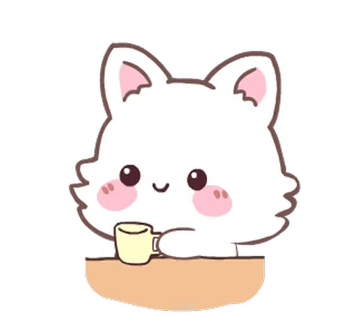 🥛 Стикер «Cupcake club» для Telegram