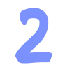 2⃣ Эмодзи «Фиолетовые буквы, цифры» для Telegram