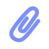 📎 Эмодзи «Фиолетовые буквы, цифры» для Telegram