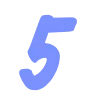 5⃣ Эмодзи «Фиолетовые буквы, цифры» для Telegram