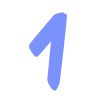 1⃣ Эмодзи «Фиолетовые буквы, цифры» для Telegram