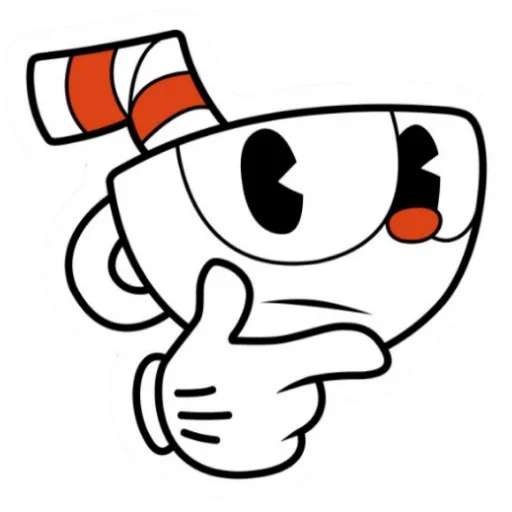🤔 Стикер «Cuphead» для Telegram