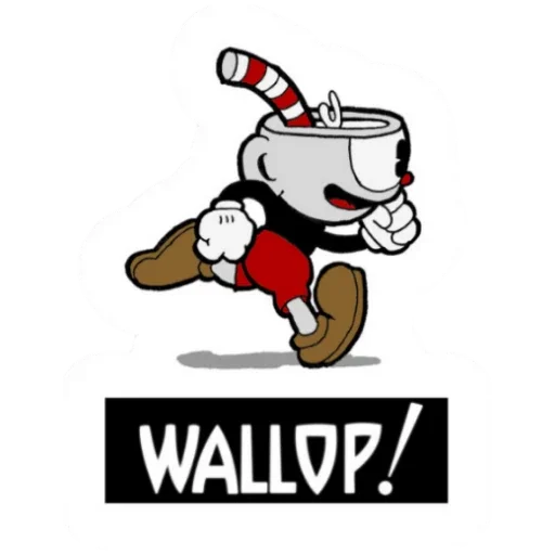 🏃 Стикер «Cuphead» для Telegram