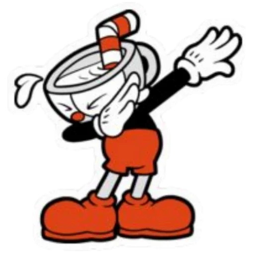 😌 Стикер «Cuphead» для Telegram
