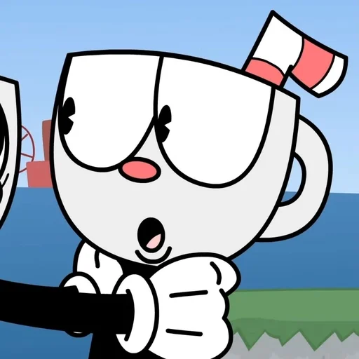 😯 Стикер «Cuphead dlc rap» для Telegram