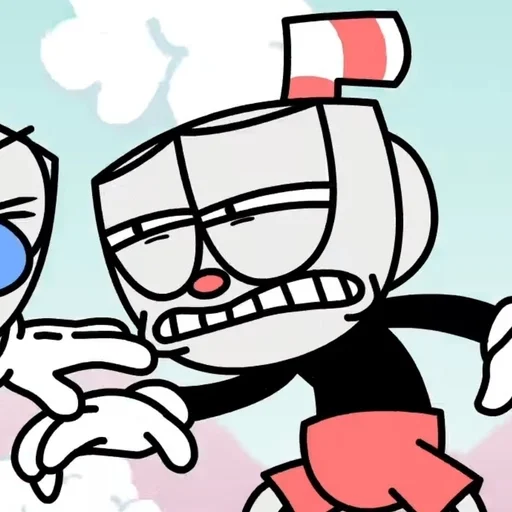 😬 Стикер «Cuphead dlc rap» для Telegram