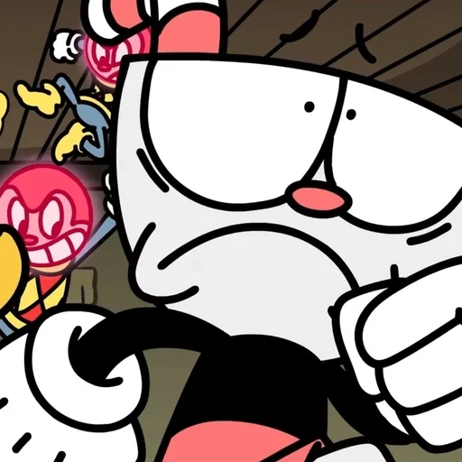 ☹️ Стикер «Cuphead dlc rap» для Telegram