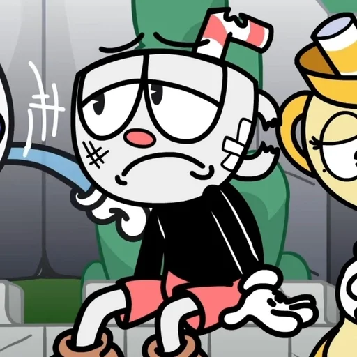 ☹️ Стикер «Cuphead dlc rap» для Telegram