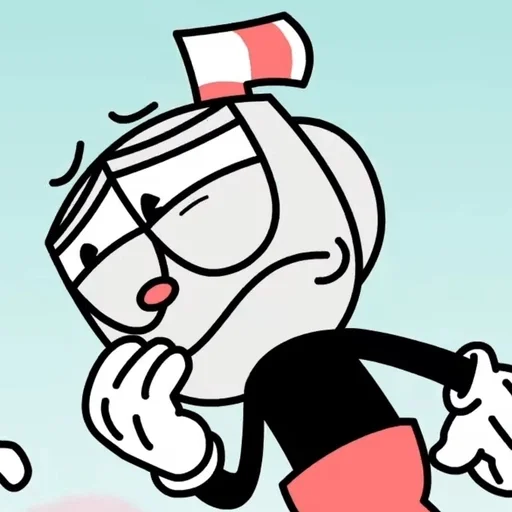 😥 Стикер «Cuphead dlc rap» для Telegram