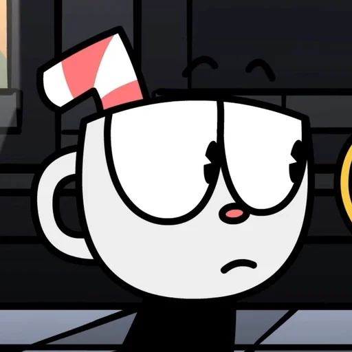😕 Стикер «Cuphead dlc rap» для Telegram