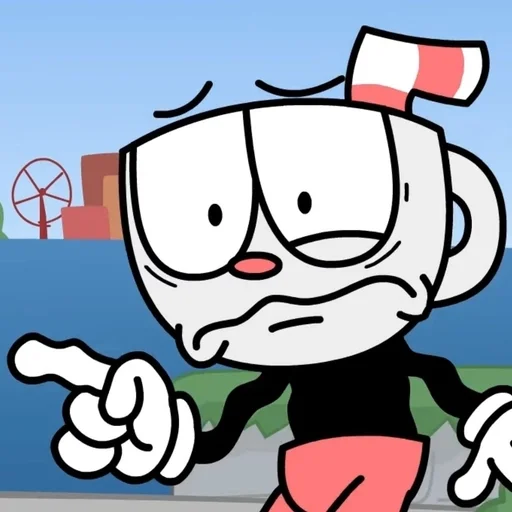 🤢 Стикер «Cuphead dlc rap» для Telegram