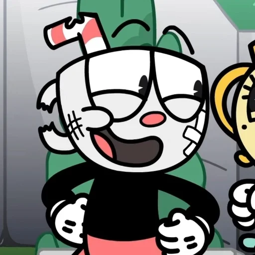 😁 Стикер «Cuphead dlc rap» для Telegram