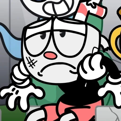 😞 Стикер «Cuphead dlc rap» для Telegram