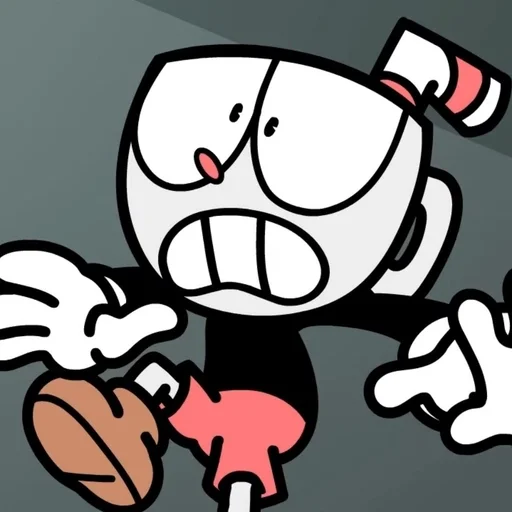 😬 Стикер «Cuphead dlc rap» для Telegram