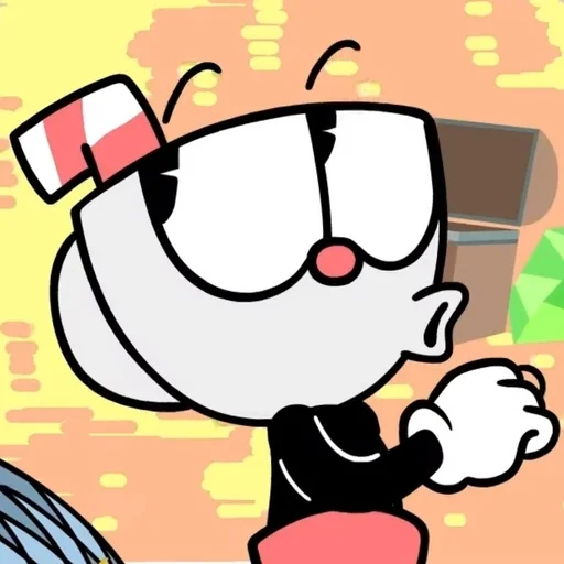 😗 Стикер «Cuphead dlc rap» для Telegram