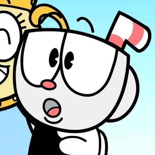 😲 Стикер «Cuphead dlc rap» для Telegram