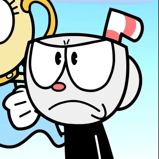 😠 Стикер «Cuphead dlc rap» для Telegram