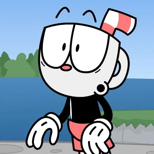 😲 Стикер «Cuphead dlc rap» для Telegram