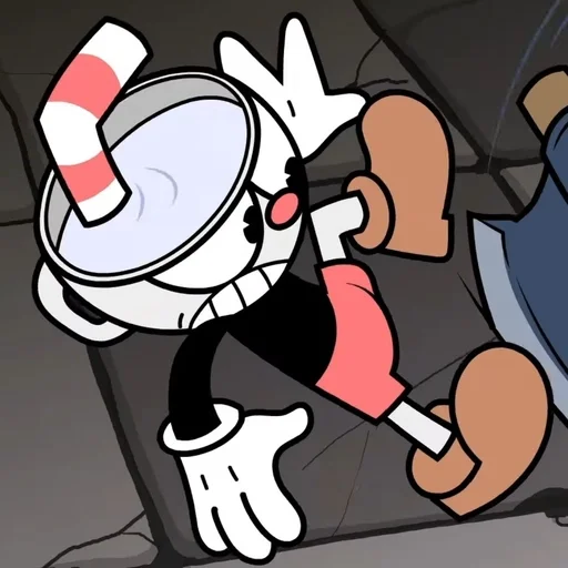 😬 Стикер «Cuphead dlc rap» для Telegram