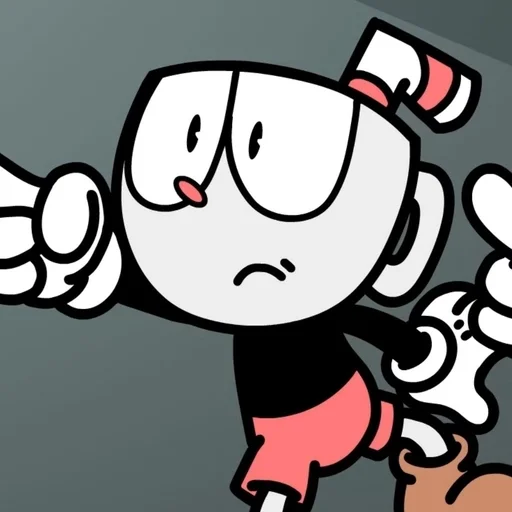 ☹️ Стикер «Cuphead dlc rap» для Telegram