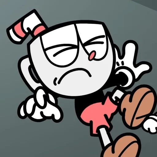 😣 Стикер «Cuphead dlc rap» для Telegram