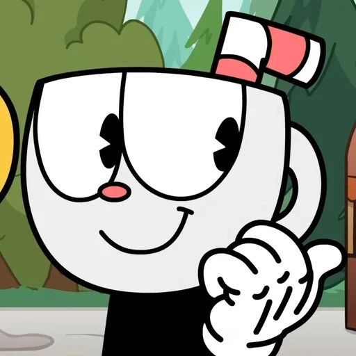 😏 Стикер «Cuphead dlc rap» для Telegram