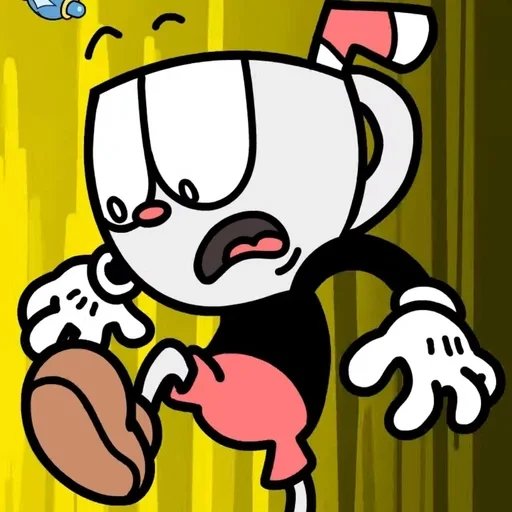 😨 Стикер «Cuphead dlc rap» для Telegram