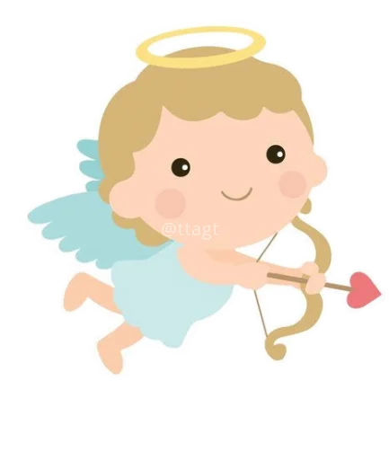 ❤️ Стикер «Cupid» для Telegram