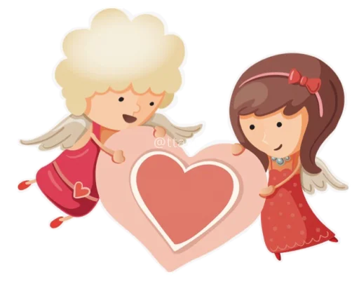 ❤️ Стикер «Cupid» для Telegram
