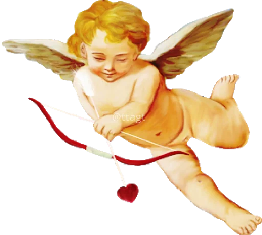 ❤️ Стикер «Cupid» для Telegram