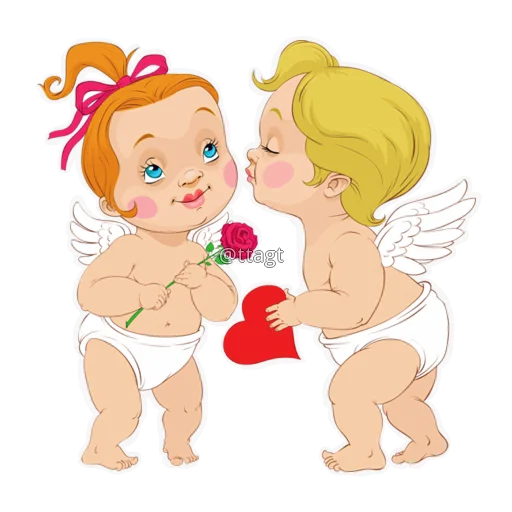 ❤️ Стикер «Cupid» для Telegram