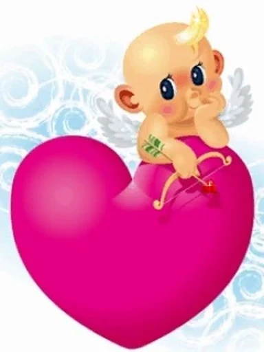 💘 Стикер «Cupid» для Telegram
