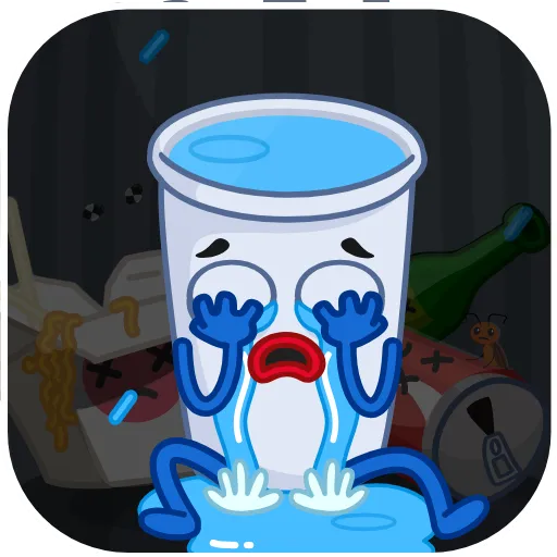😭 Стикер «Cupman» для Telegram