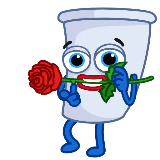 🌹 Стикер «Cupman» для Telegram