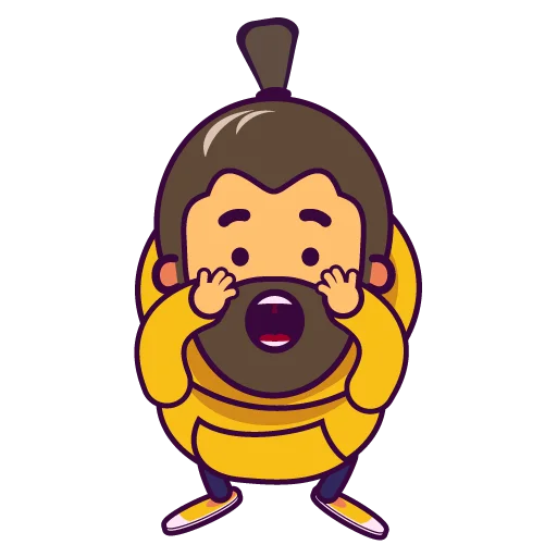 😱 Стикер «Curcuman» для Telegram